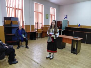 Ziua Unirii Principatelor Române, celebrată de elevi și profesori ai Colegiului „E. Hurmuzachi” Rădăuți