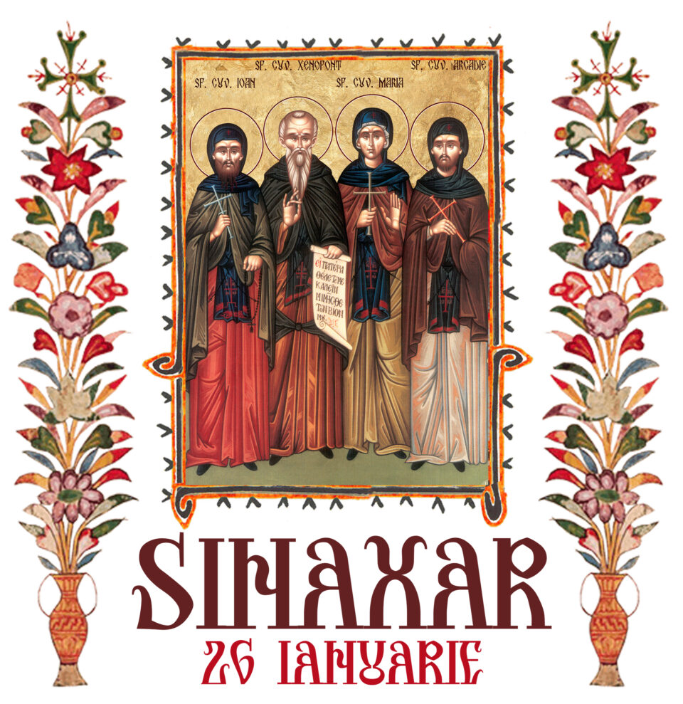 Sinaxar 26 ianuarie 2026