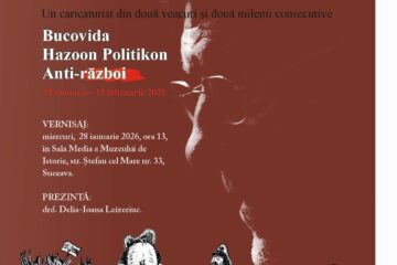 Vernisajul expoziției „PIM – LXXX: un caricaturist din două veacuri și două milenii: Bucovida, Hozoon Politikon, Anti-război”,  la Muzeul de Istorie
