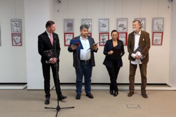 Mihai Pînzaru-PIM: „Din cei 80 de ani, cel puțin 65 de ani i-am închinat unei arte, caricatura, care pe mine m-a menținut în centrul unei atenții, în anumite cercuri culturale”