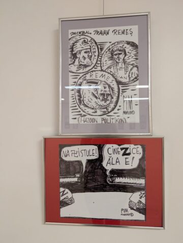 Mihai Pînzaru-PIM: „Din cei 80 de ani, cel puțin 65 de ani i-am închinat unei arte, caricatura, care pe mine m-a menținut în centrul unei atenții, în anumite cercuri culturale”