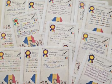 Scrisul de mână, readus în prim-plan în 55 de școli sucevene, la inițiativa Școlii Gimnaziale Nr. 1