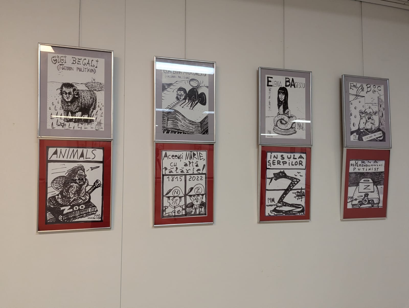 Mihai Pînzaru-PIM: „Din cei 80 de ani, cel puțin 65 de ani i-am închinat unei arte, caricatura, care pe mine m-a menținut în centrul unei atenții, în anumite cercuri culturale”