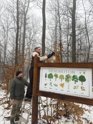 Hrănitori cu grăsimi și semințe pentru păsările sălbatice, amplasate în Burdujeni Sat și Adâncata, de un grup de voluntari