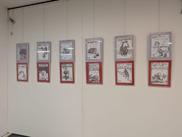 Mihai Pînzaru-PIM: „Din cei 80 de ani, cel puțin 65 de ani i-am închinat unei arte, caricatura, care pe mine m-a menținut în centrul unei atenții, în anumite cercuri culturale”