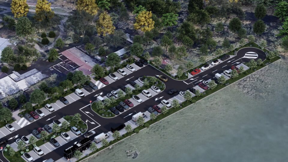 Gheorghe Șoldan anunță începerea lucrărilor de modernizare a parcării de la Cetatea de Scaun a Sucevei