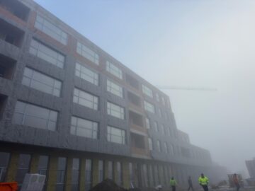 În campusul universitar de la Moara se lucrează intens la interioare