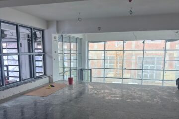 În campusul universitar de la Moara se lucrează intens la interioare