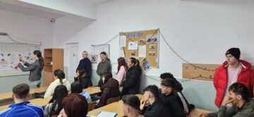 „Educație pentru pace și respect”, activitate a Consiliului Școlar al Elevilor de la Liceul “Oltea Doamna” Dolhasca