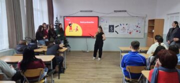 „Educație pentru pace și respect”, activitate a Consiliului Școlar al Elevilor de la Liceul “Oltea Doamna” Dolhasca