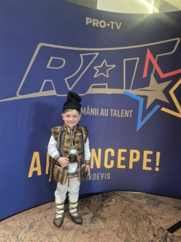 Un copil în vârstă de 4 ani din Vama a impresionat juriul de la „Românii au talent”. Nicholas Iosep a trecut în etapa următoare cu patru de „Da”