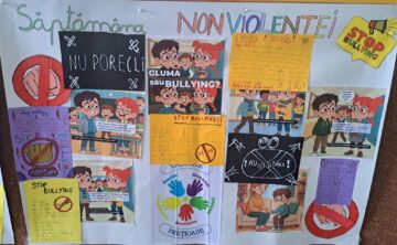 Educația prin empatie: O săptămână dedicată nonviolenței, la Liceul Tehnologic „Ștefan cel Mare” Cajvana