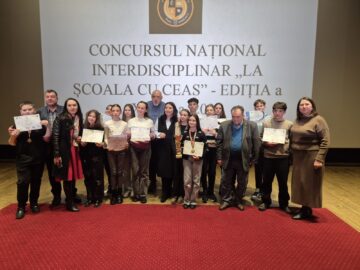 Elevii suceveni, pe podium la Concursul de istorie și geografie „La școala cu ceas”