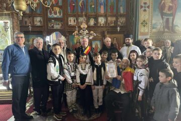 Comunitatea din Brăiești a fost alături de Silvestru Ailenei la împlinirea vârstei de 100 de ani