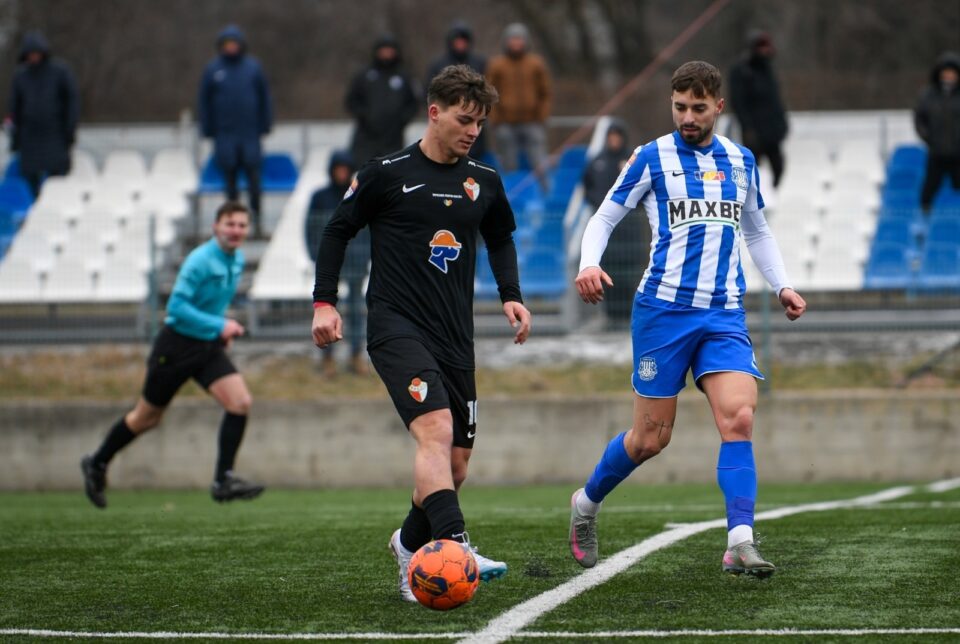 Gabriel Cîrstean a deschis scorul în partida cu Politehnica Iași