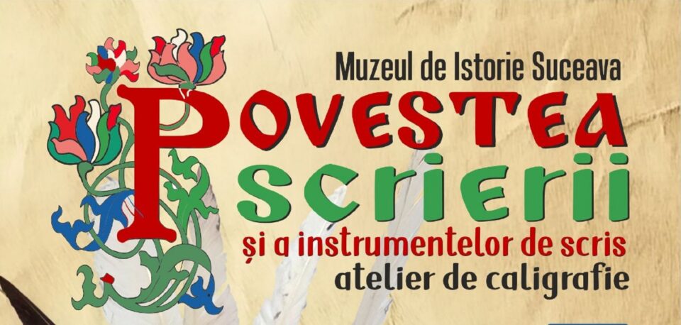 Elevii pasionați de istorie, artă și scriere frumoasă pot să se înscrie la un Atelier de caligrafie