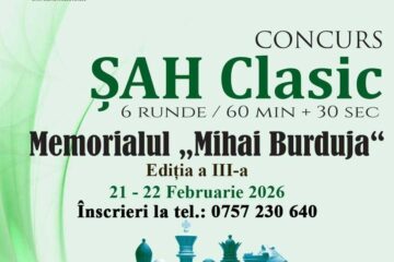 Memorialul „Mihai Burduja”, ediția a III-a, concurs de șah la Biblioteca „George Bodea” Câmpulung Moldovenesc