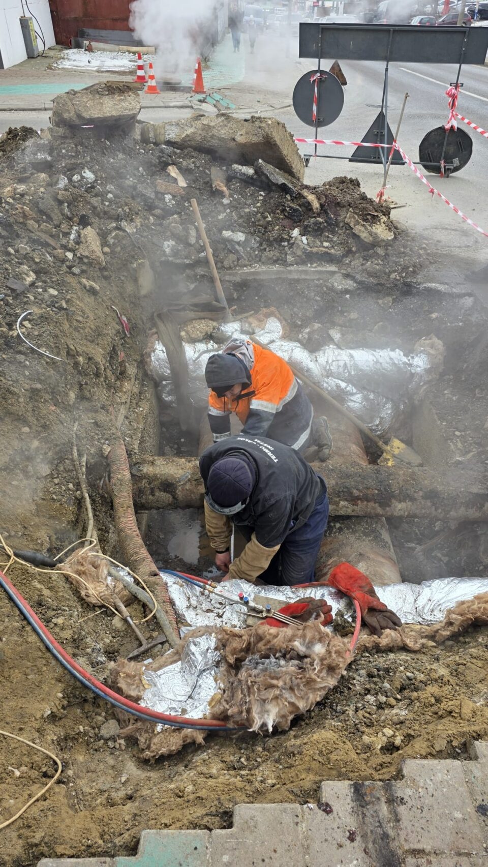 Avarie la magistrala de termoficare din Burdujeni – căldura și apa caldă, întrerupte temporar