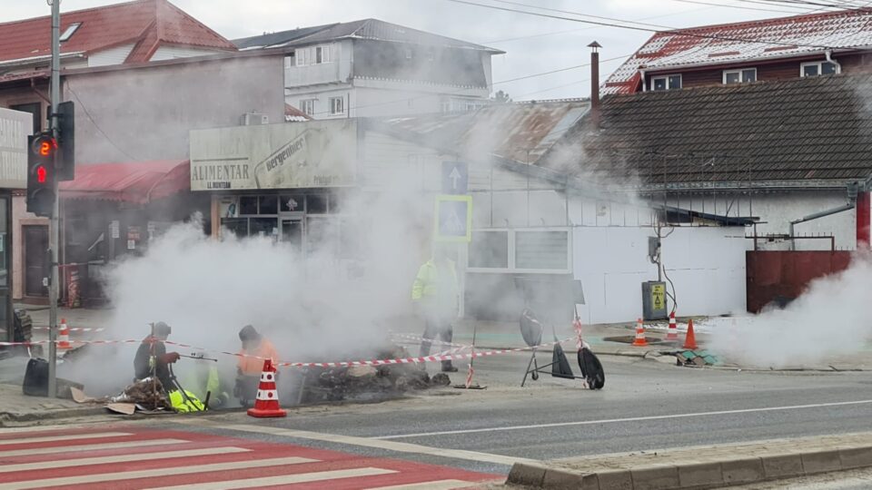 Avarie la magistrala de termoficare din Burdujeni – căldura și apa caldă, întrerupte temporar
