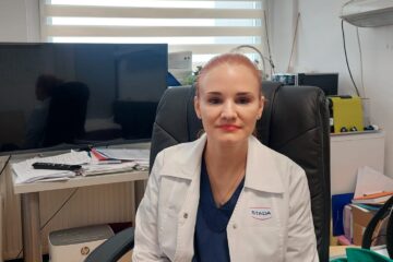 Medicul-șef al secției Pediatrie, conf. univ. dr. Elena Tătăranu