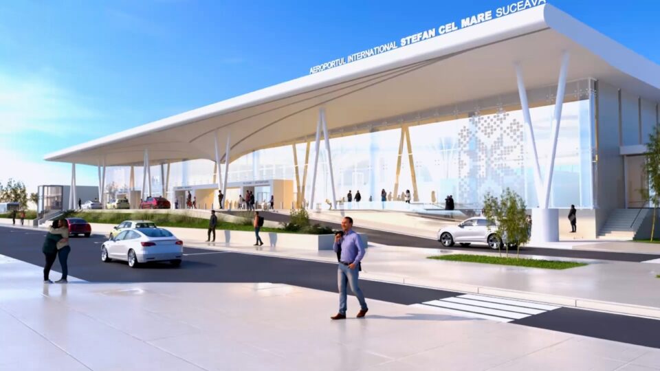 Șoldan anunță lansarea licitației pentru noul terminal de 10.000 de metri pătrați al Aeroportului Suceava