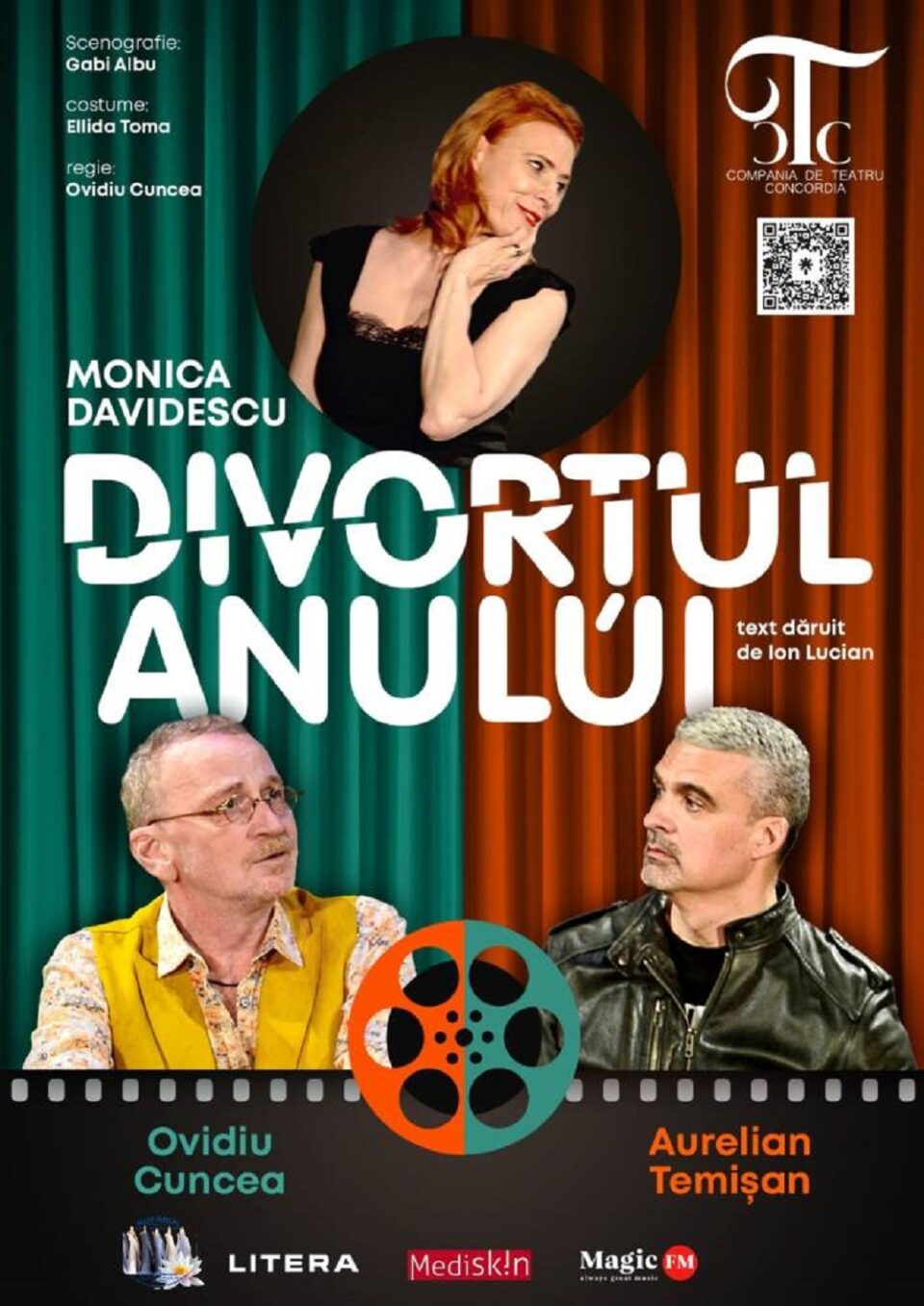 Spectacolul „Divorțul anului”, pe scena Teatrului „Matei Vișniec” Suceava