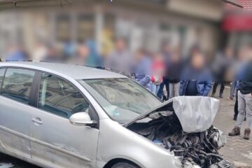 Tânărul care a fugit de polițiști și a provocat tamponări în lanț, arestat pentru 30 de zile