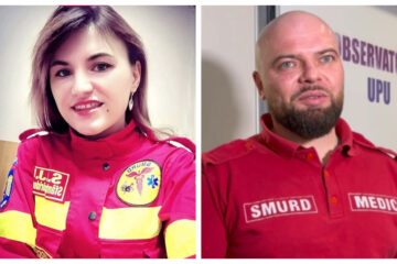 Dr. Florina Smochină și dr. Mikhailo Vatamanitza