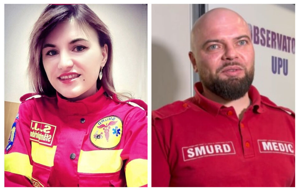 Dr. Florina Smochină și dr. Mikhailo Vatamanitza