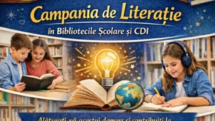 Campania de literație în bibliotecile școlare/CDI din județul Suceava