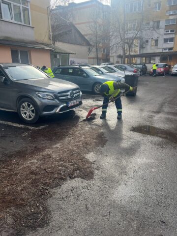 Curățenie generală în municipiul Suceava, odată cu încălzirea vremii