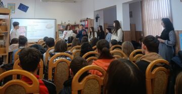 Educație pentru sănătate și orientare în carieră la Liteni – atelierul „Tu știi ce mănânci?” și prezentarea ofertei FIA – USV