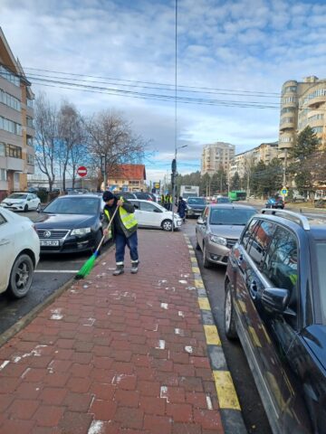 Curățenie generală în municipiul Suceava, odată cu încălzirea vremii