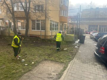 Curățenie generală în municipiul Suceava, odată cu încălzirea vremii