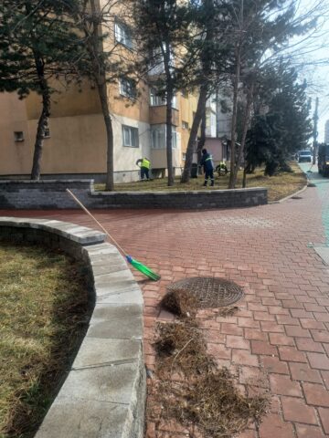 Curățenie generală în municipiul Suceava, odată cu încălzirea vremii