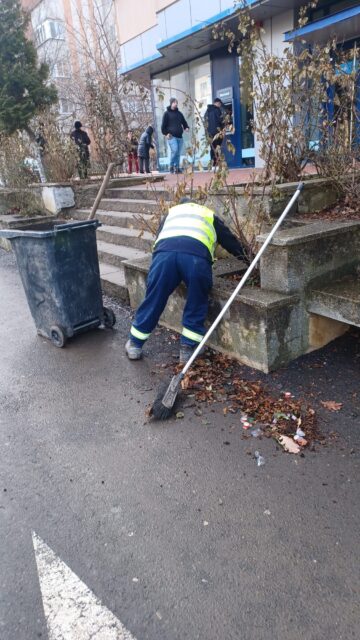 Curățenie generală în municipiul Suceava, odată cu încălzirea vremii
