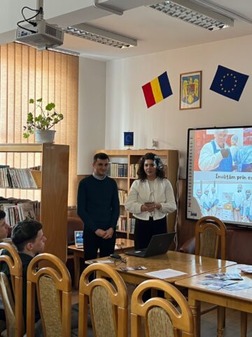 Educație pentru sănătate și orientare în carieră la Liteni – atelierul „Tu știi ce mănânci?” și prezentarea ofertei FIA – USV