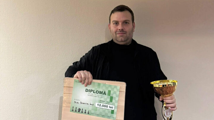 Sebastian-Ionuț Pavel a devenit cel mai bine clasat român la Sasomi Open, unul dintre cele mai puternice turnee de șah U2200 din lume