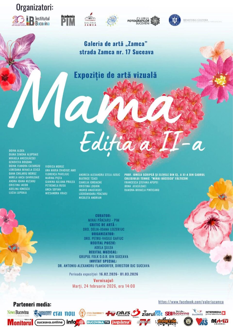 Expoziția de artă vizuală „Mama”, la Galeria de artă Zamca Expoziția de artă vizuală „Mama”, la Galeria de artă Zamca
