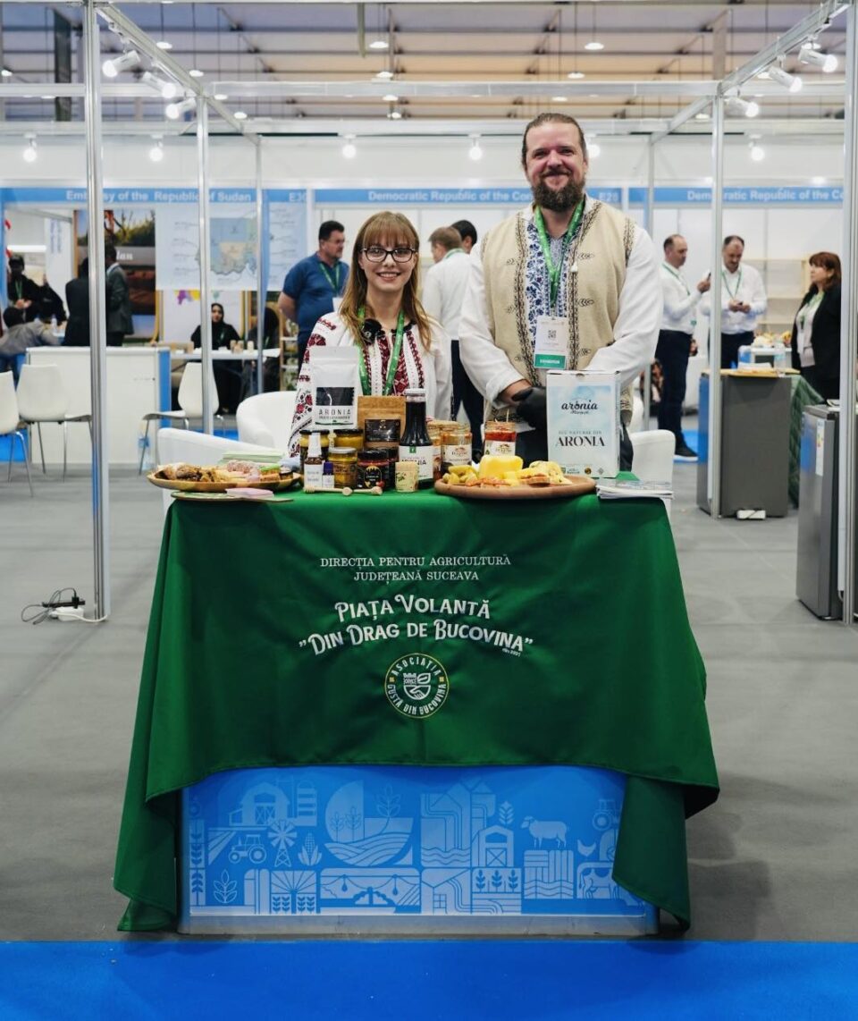 Asociația „Gustă din Bucovina” a reprezentat cu succes România la Expoziția Internațională de Agricultură de la Doha, în Qatar