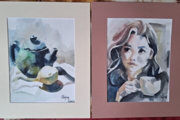 Artistul Cătălin Alexandru Chifan, prezent cu cinci lucrări la o expoziție din Franța, premiat pentru una dintre ele