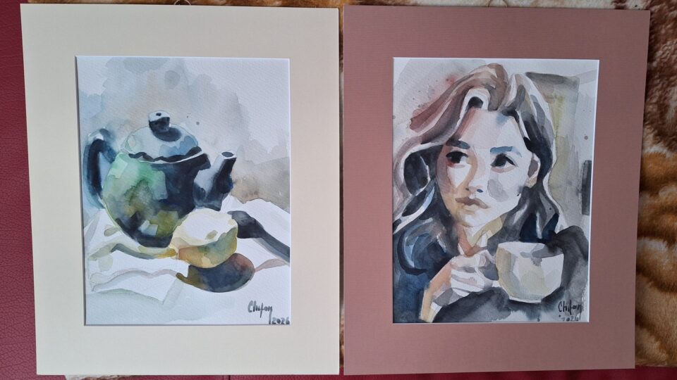 Artistul Cătălin Alexandru Chifan, prezent cu cinci lucrări la o expoziție din Franța, premiat pentru una dintre ele