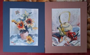 Artistul Cătălin Alexandru Chifan, prezent cu cinci lucrări la o expoziție din Franța, premiat pentru una dintre ele