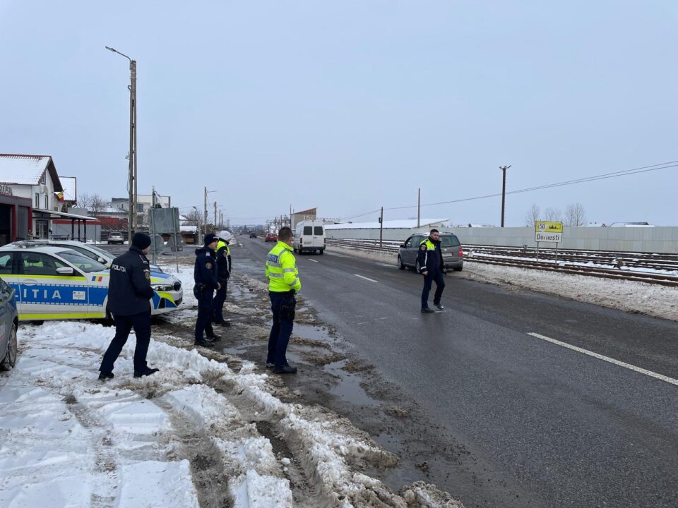 Acțiunea Blocada, două ore de filtre în trafic, în căutarea șoferilor pericol public