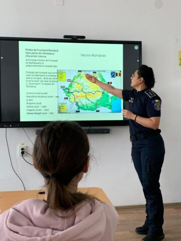 „Porți deschise în Europa” – lecție de educație civică și responsabilitate la Liceul Teoretic „Iorgu Vârnav Liteanu” din Liteni