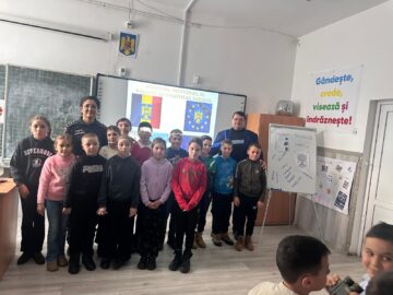 „Porți deschise în Europa” – lecție de educație civică și responsabilitate la Liceul Teoretic „Iorgu Vârnav Liteanu” din Liteni