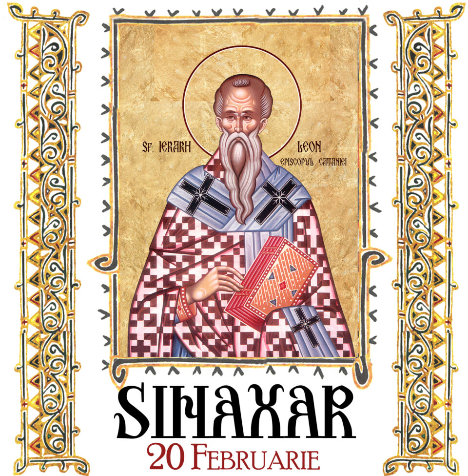Sinaxar 20 februarie 2026