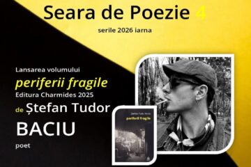 Poetul Ștefan Tudor Baciu, invitat la Suceava să-și lanseze volumul “periferii fragile” Poetul Ștefan Tudor Baciu, invitat la Suceava să-și lanseze volumul “periferii fragile”