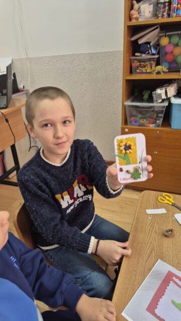 Primăvara prinde viață prin „Atelierul de mărțișoare”, la Liceul Teoretic „Iorgu Vârnav Liteanu” din Liteni