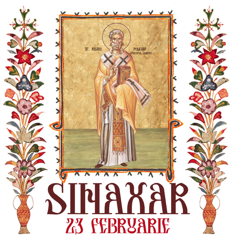 Sinaxar 23 februarie 2026 Sinaxar 23 februarie 2026